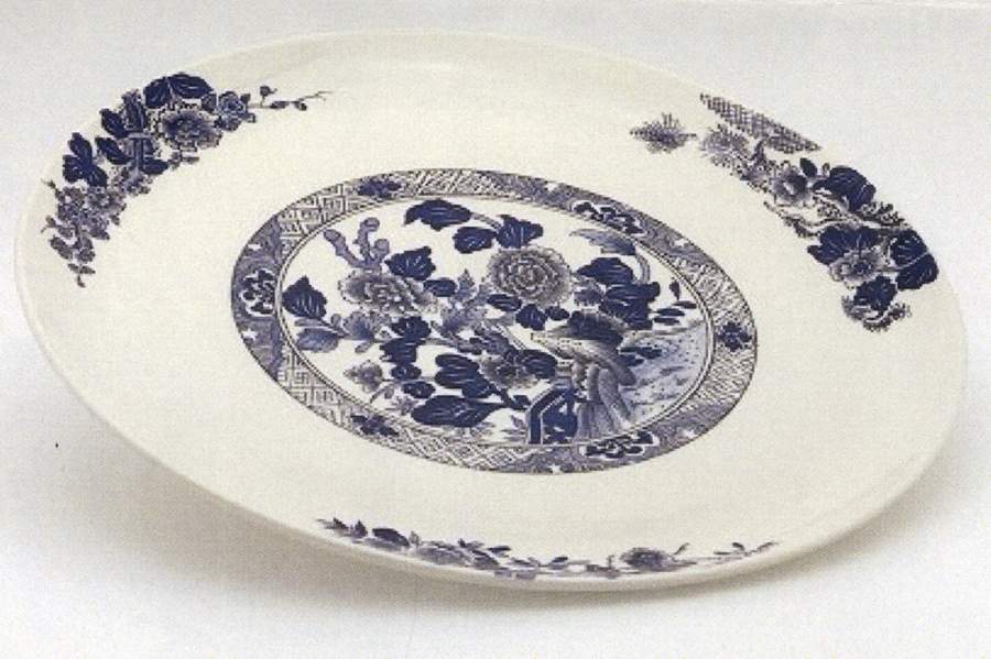 Peony Cake Plate by Tiffany-1