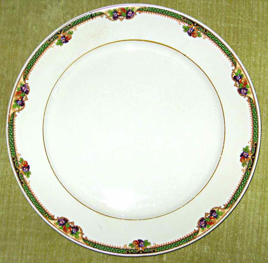 Normandie Luncheon Plate by Thompson-1