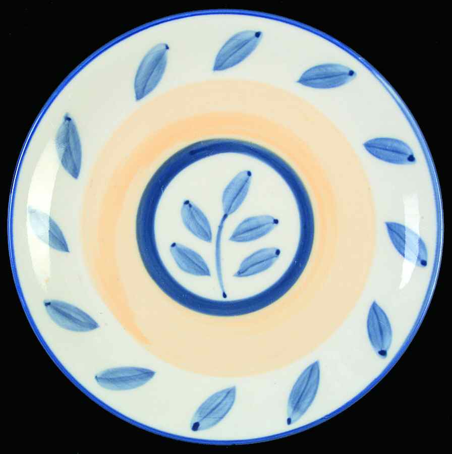 Autumn Blue Bread & Butter Plate by Tabletops Unlimited-1