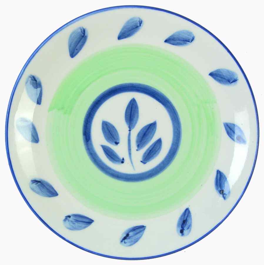 Autumn Blue Bread & Butter Plate by Tabletops Unlimited-1