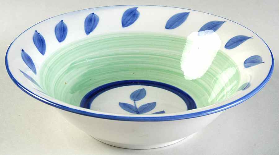 Autumn Blue 9" Round Vegetable Bowl by Tabletops Unlimited-1