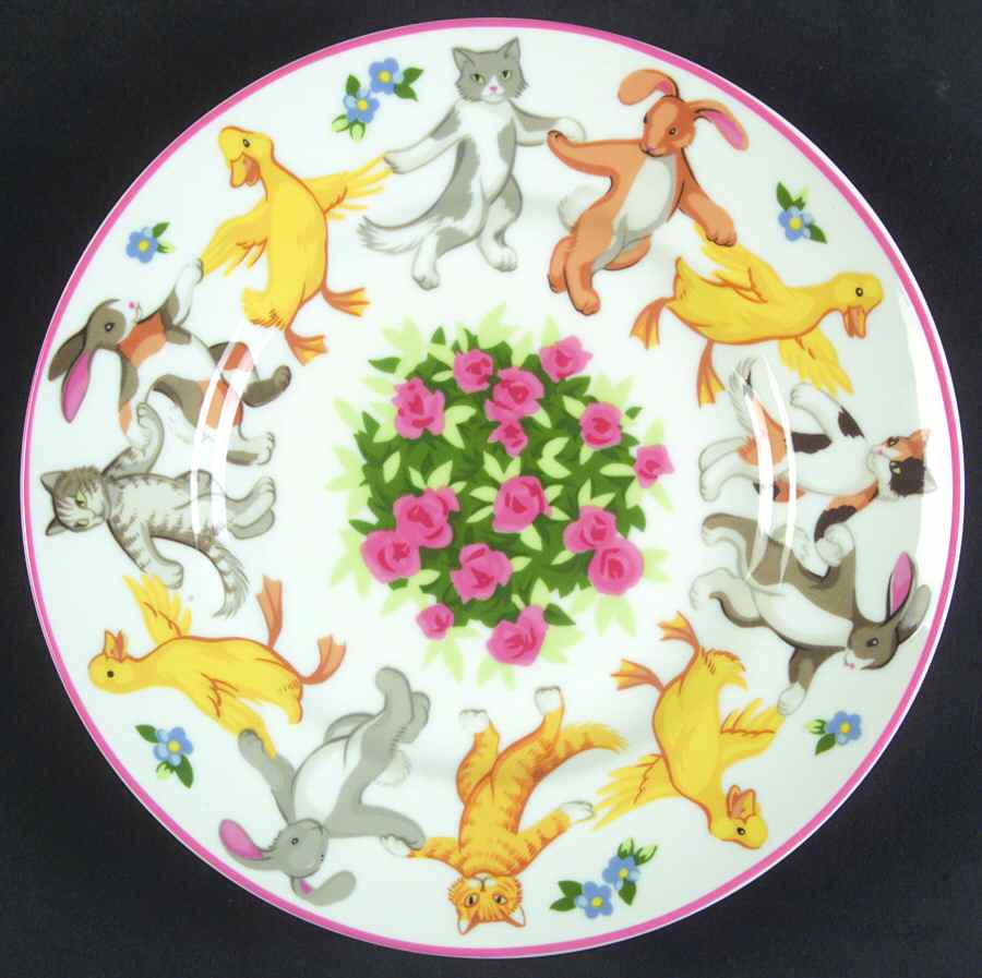 Playground Child's Plate by Tiffany-1