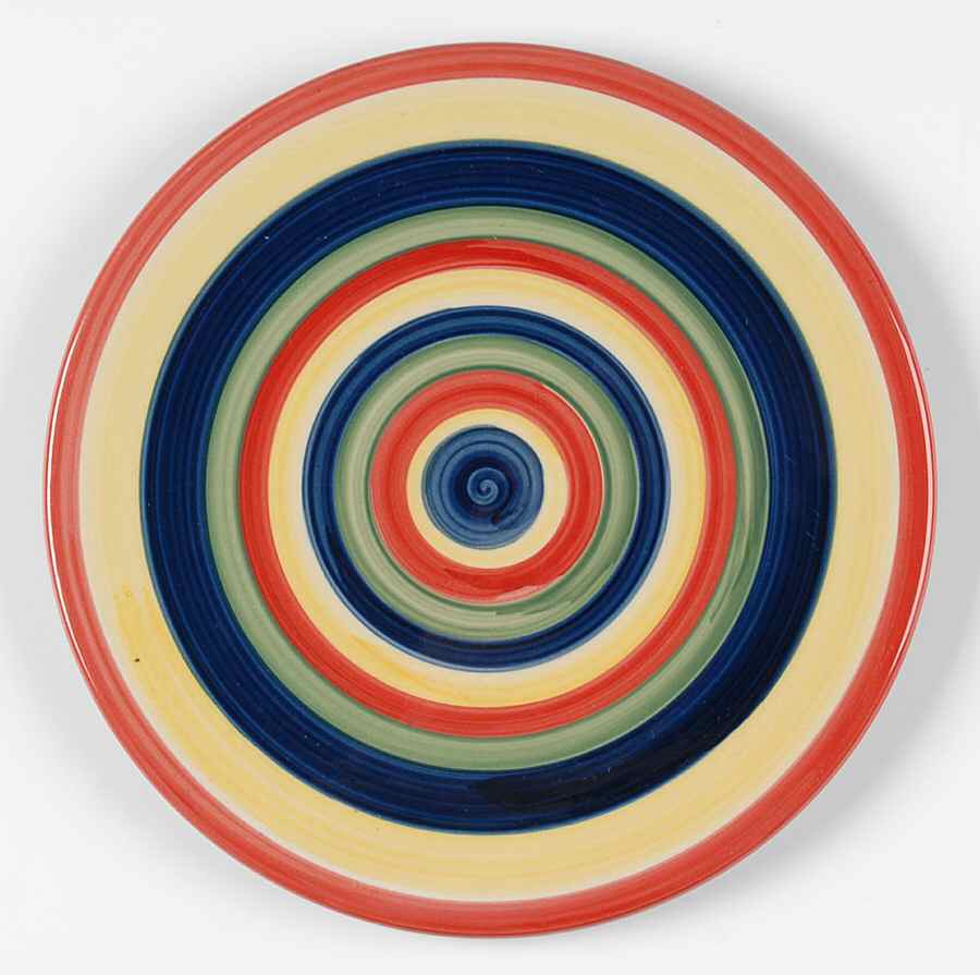 Swirl Multicolor Trivet by Tabletops Unlimited-1