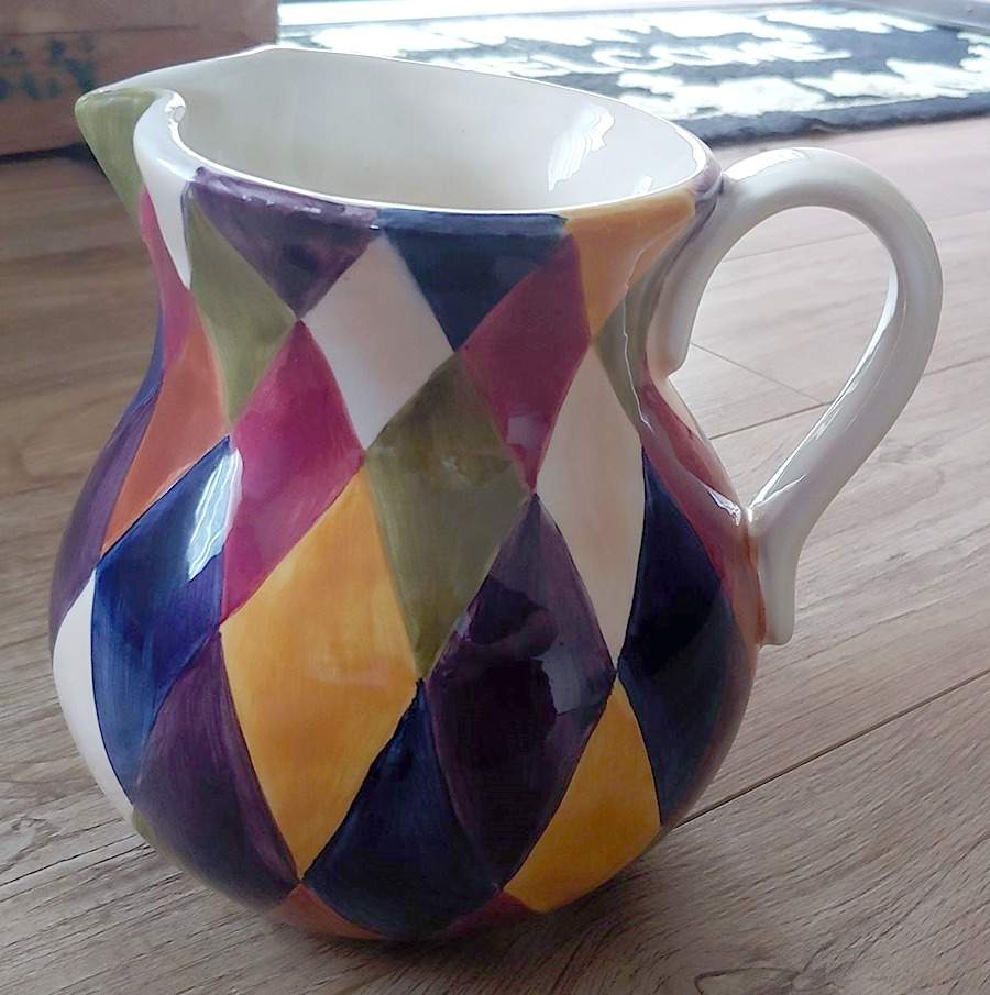 Harlequin 96 Oz Pitcher by Tabletops Unlimited-1