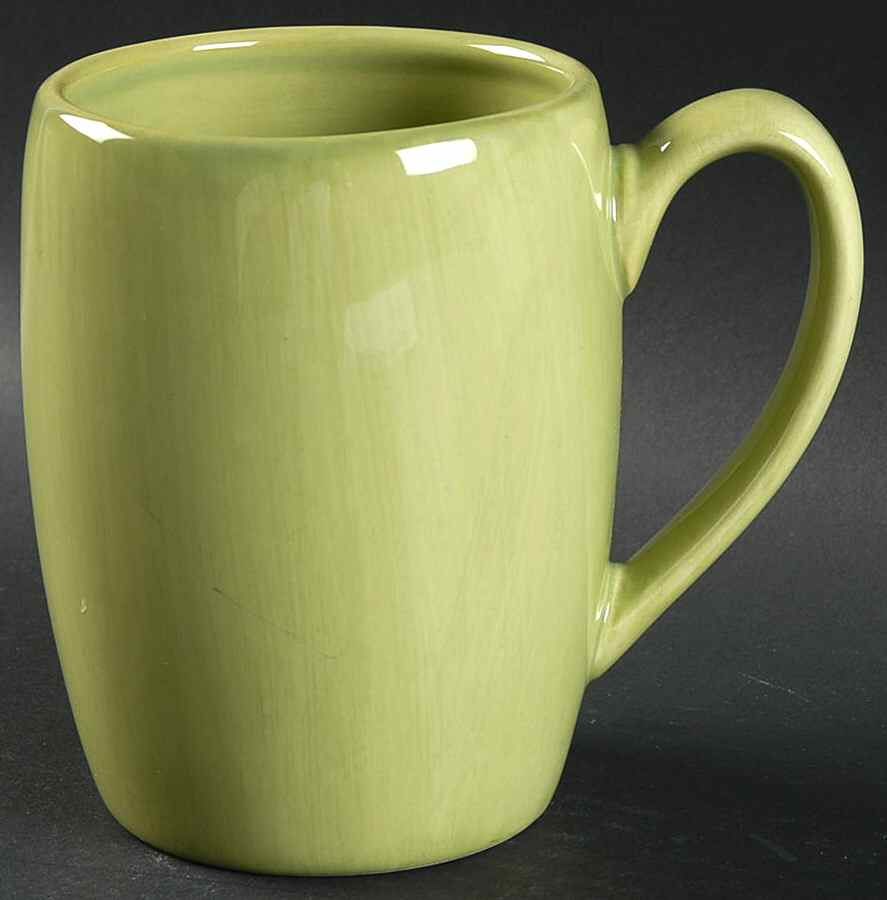 Espana Lime Green Mug by Tabletops Unlimited-1