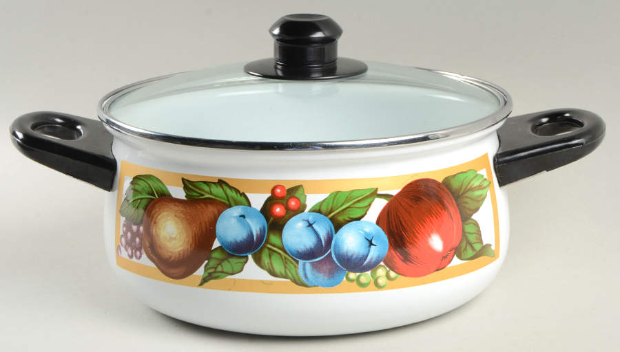 Eden 3 Quart Metal Covered Casserole by Tabletops Unlimited-1