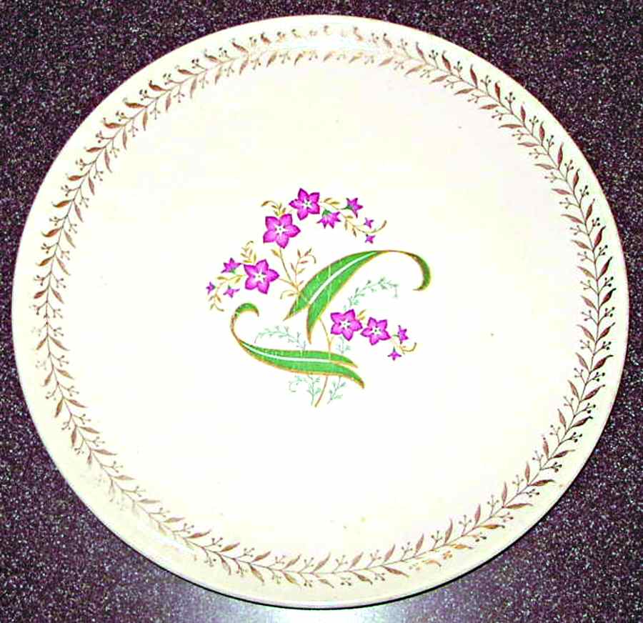 TST701 Dinner Plate by Taylor, Smith & Taylor (Ts&T)-1