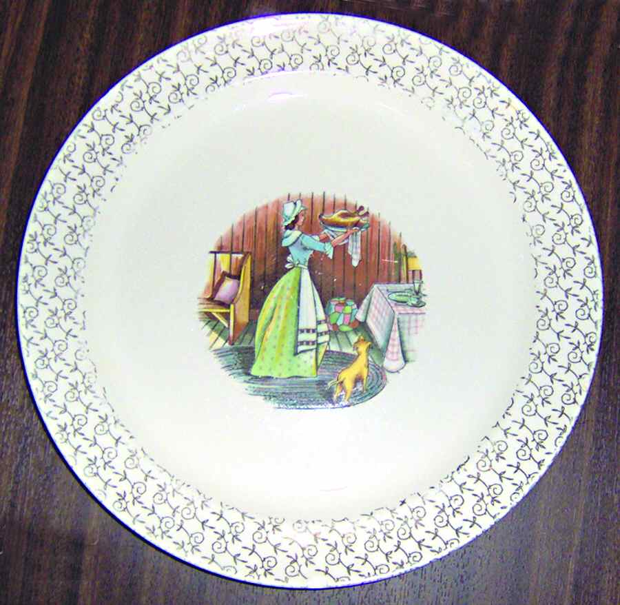 TST857 Dinner Plate by Taylor, Smith & Taylor (Ts&T)-1