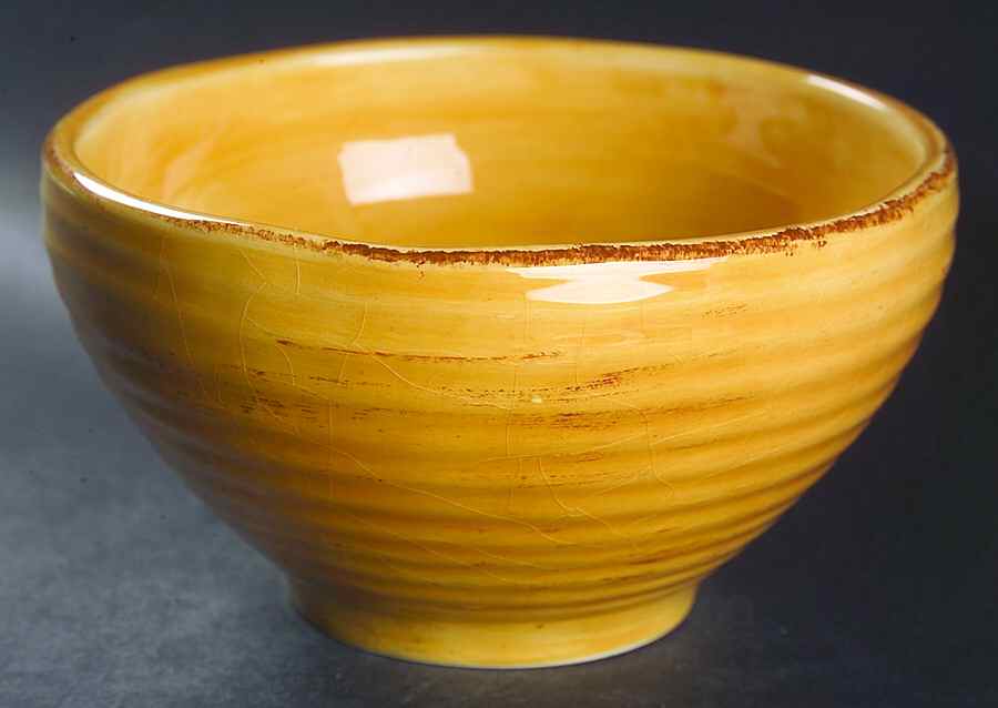 Rustico Pumpkin (Smooth) Coupe Cereal Bowl by Tabletops Unlimited-1