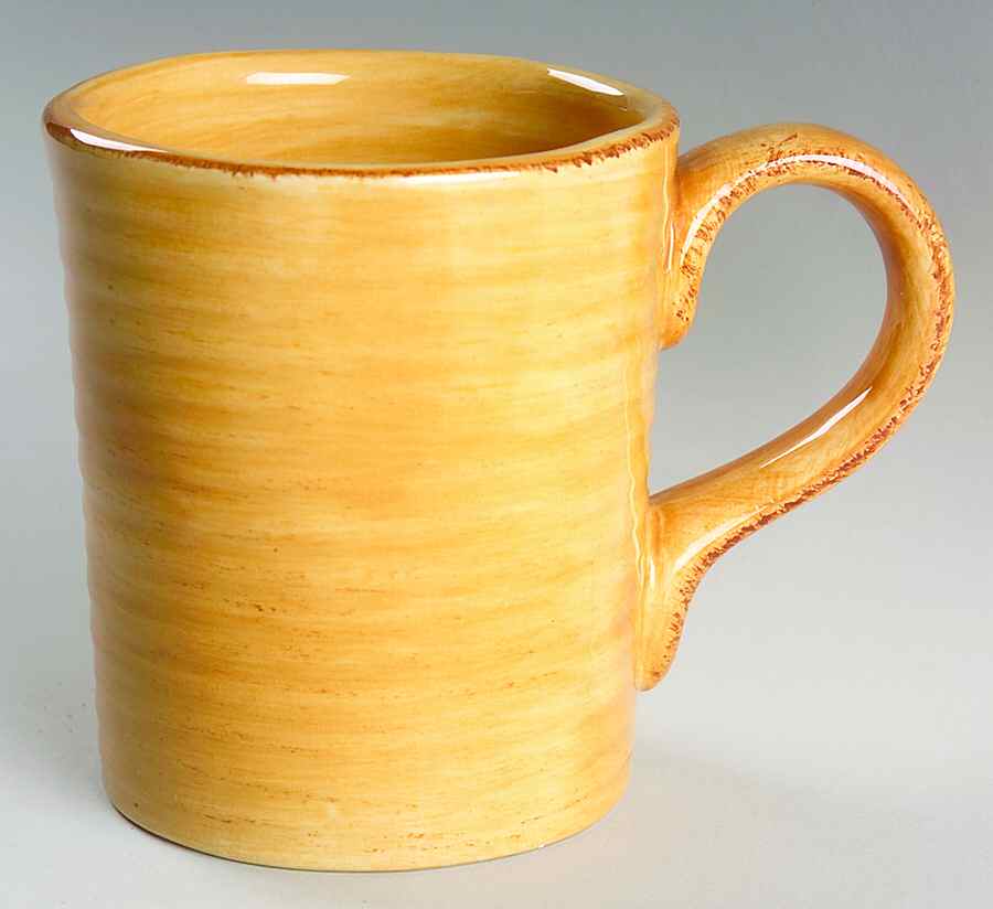 Rustico Pumpkin (Smooth) Mug by Tabletops Unlimited-1