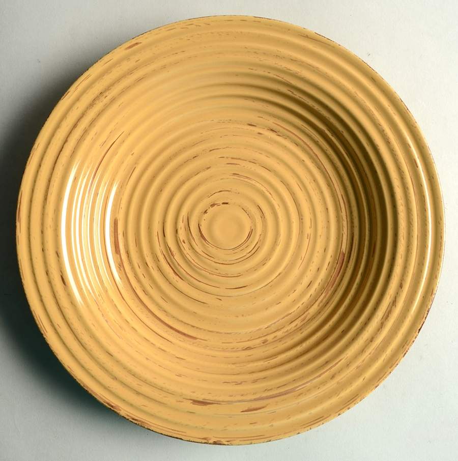 Rustico Pumpkin (Smooth) Luncheon Plate by Tabletops Unlimited-1