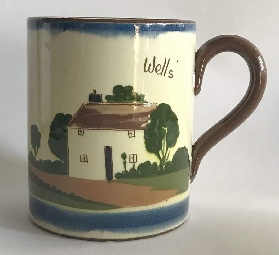 Motto Ware (Cottage) Mug by Torquay Pottery-1