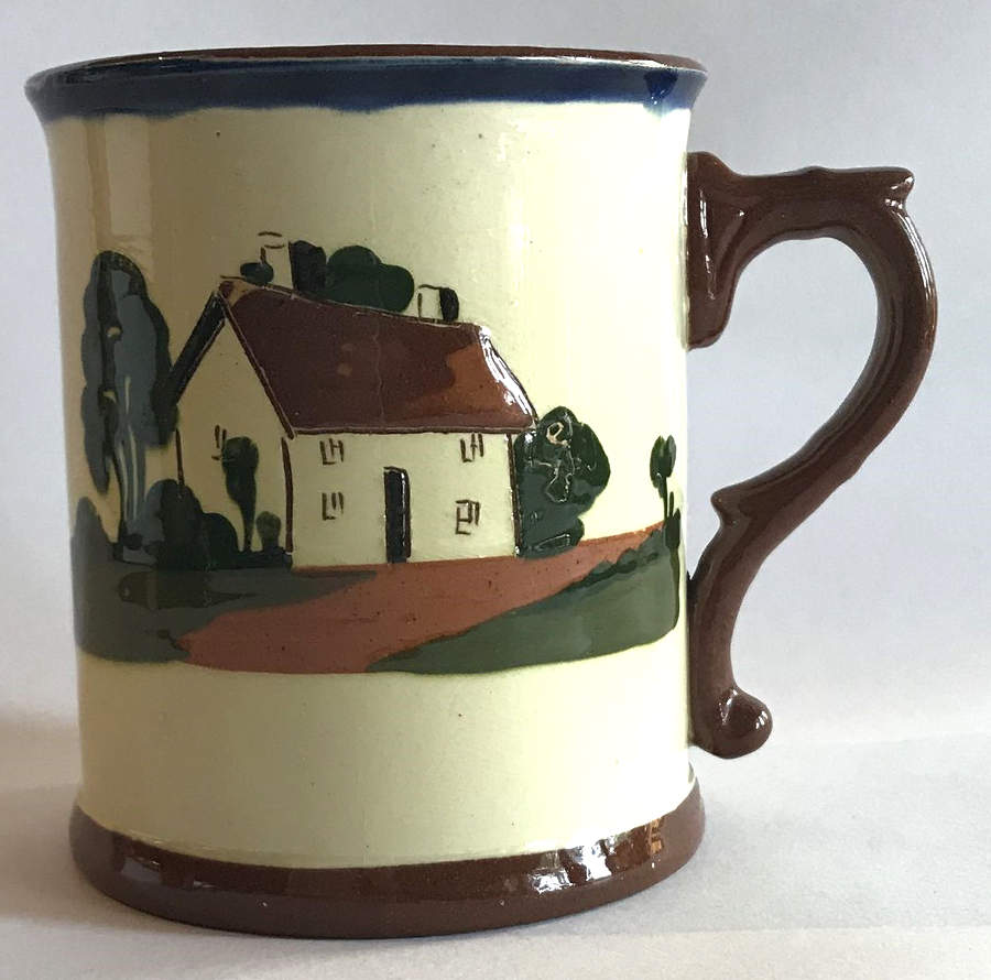 Motto Ware (Cottage) Mug by Torquay Pottery-1