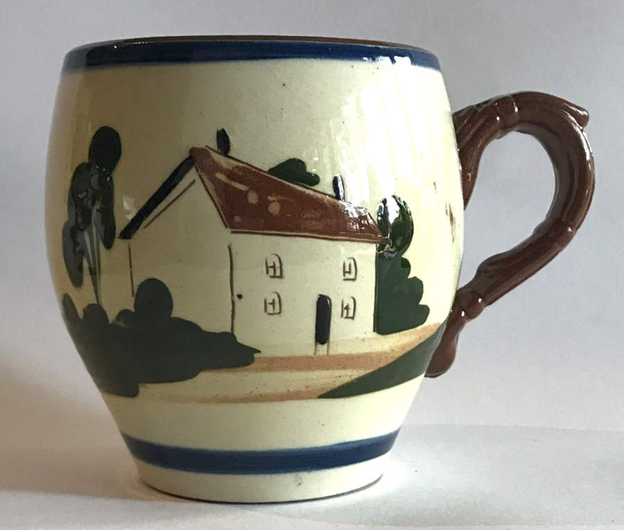 Motto Ware (Cottage) Mug by Torquay Pottery-1