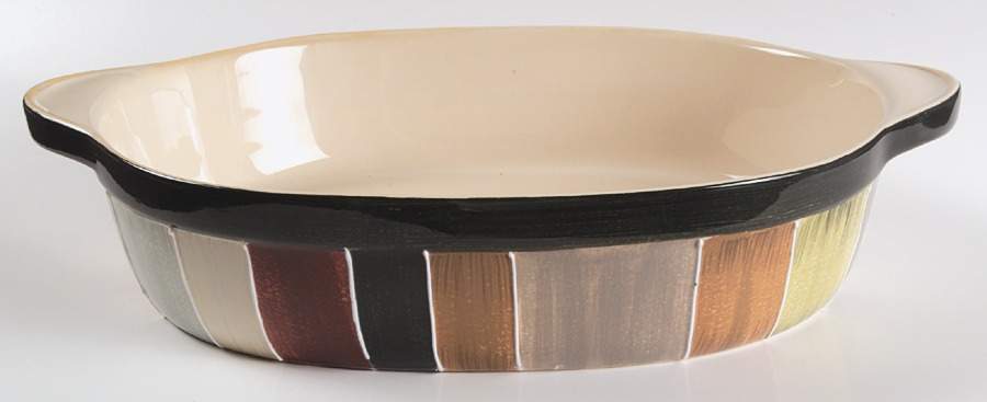 Jentry 14" Oval Baker by Tabletops Unlimited-1