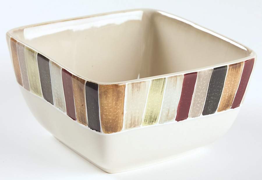 Jentry Square Cereal Bowl by Tabletops Unlimited-1
