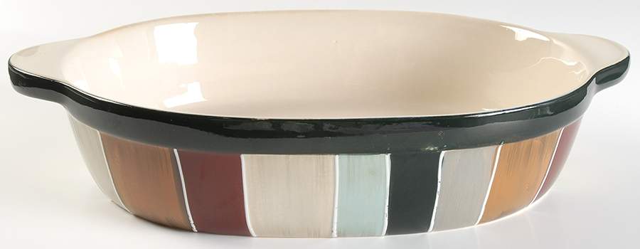 Jentry 15" Oval Baker by Tabletops Unlimited-1