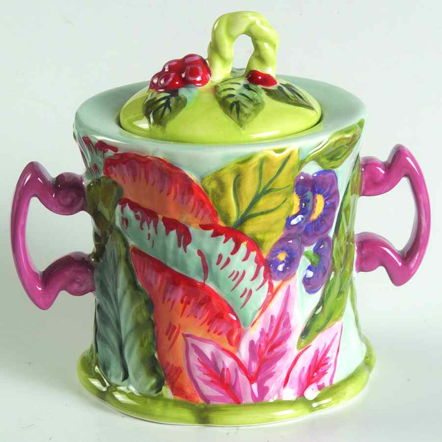 Citrine Sugar Bowl & Lid by Tracy Porter-1