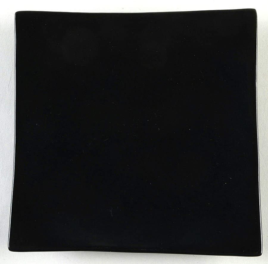Eclipse Coal Square Salad Plate by Tabletops Unlimited-1