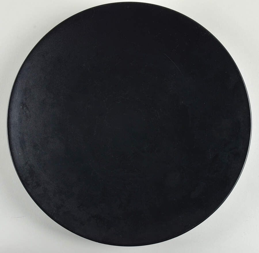 Eclipse Coal 13" Chop Plate (Round Platter) by Tabletops Unlimited-1
