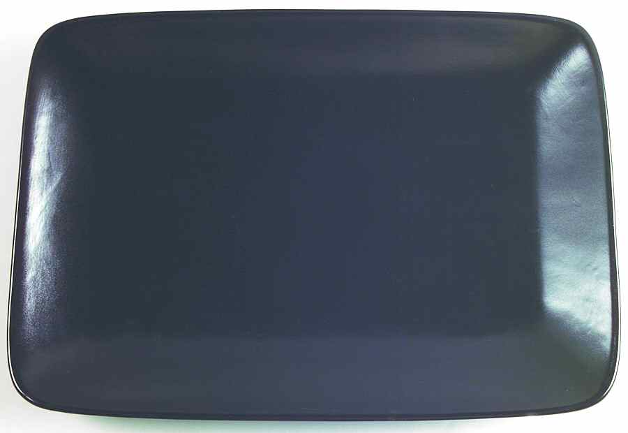 Eclipse Coal 13" Rectangular Serving Platter by Tabletops Unlimited-1