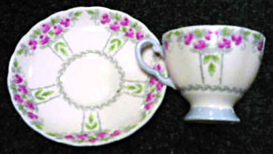 9864H Footed Cup & Saucer Set by Tuscan - Royal Tuscan-1