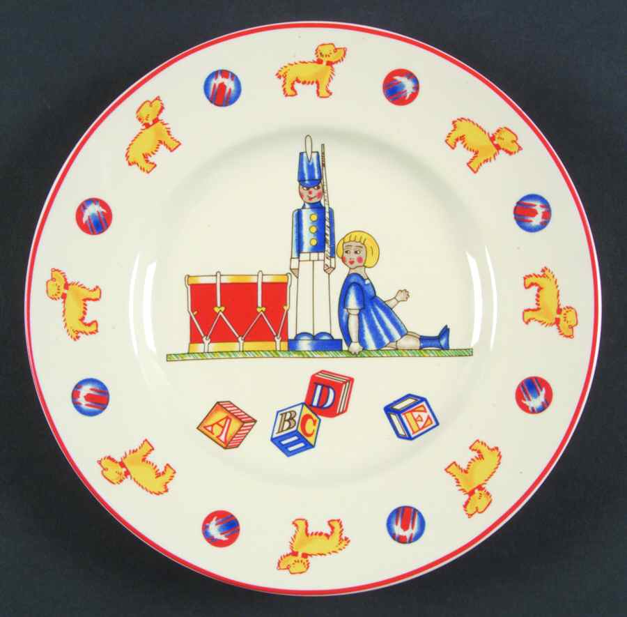 Tiffany Toys Child's Plate by Tiffany-1
