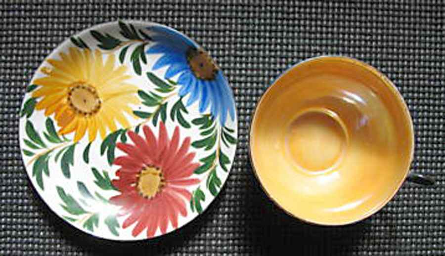 Tsl9 Footed Cup & Saucer Set by Tashiro Shoten Ltd-1