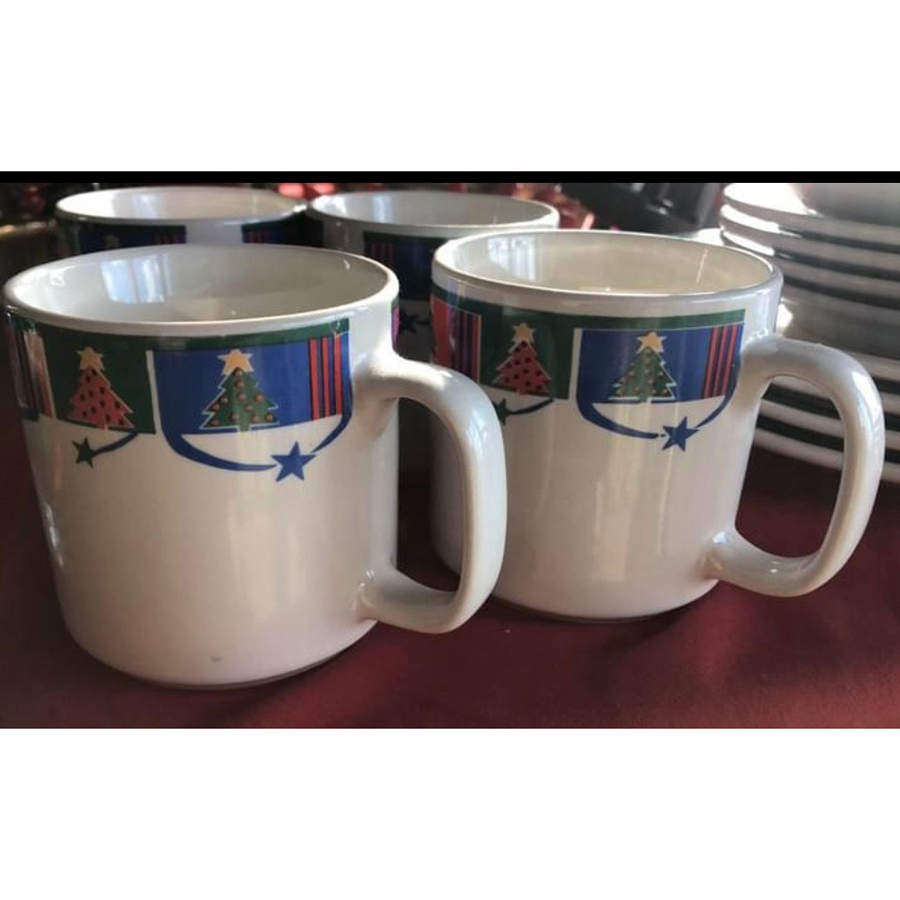 Christmas Ribbons Mug by Trend Basics-1