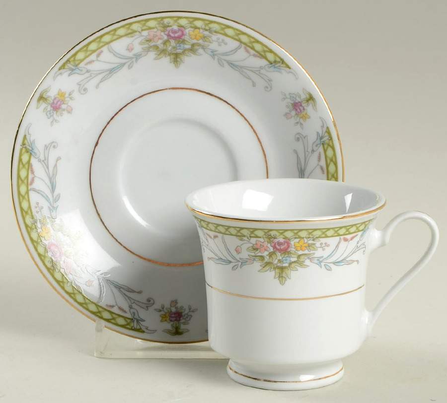 TLT1 Footed Demitasse Cup & Saucer Set by Truly Tasteful-1