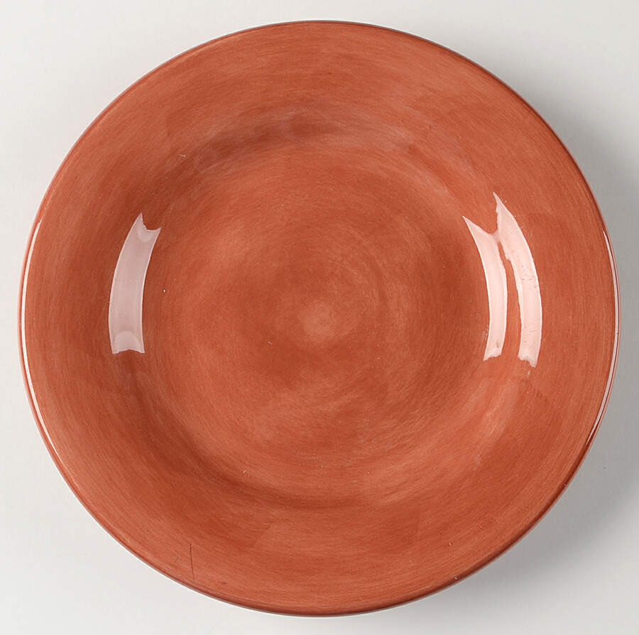 Espana Brick (Red) Dessert/Pie Plate by Tabletops Unlimited-1