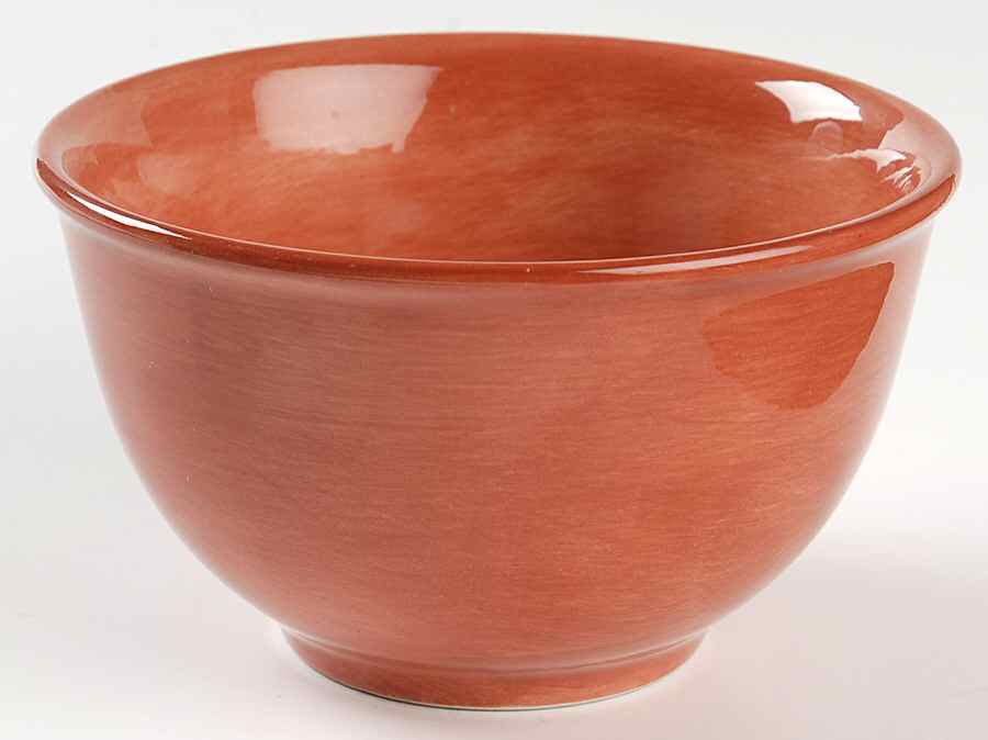 Espana Brick (Red) Coupe Cereal Bowl by Tabletops Unlimited-1