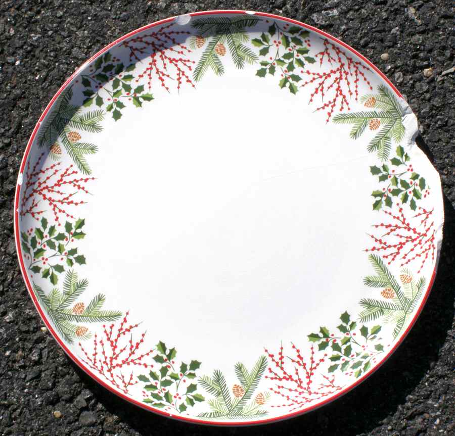 Yule Dinner Plate by Tiffany-1