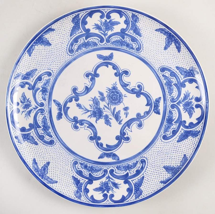 Delft Cake Plate by Tiffany-1