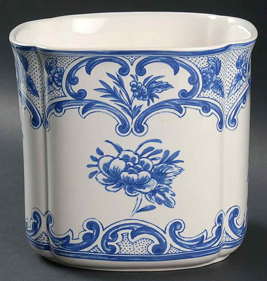 Delft 6" Cachepot by Tiffany-1