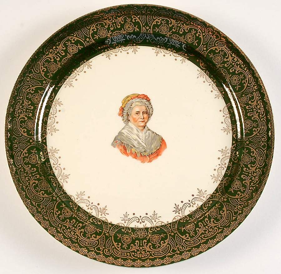 TST709 Dinner Plate by Taylor, Smith & Taylor (Ts&T)-1