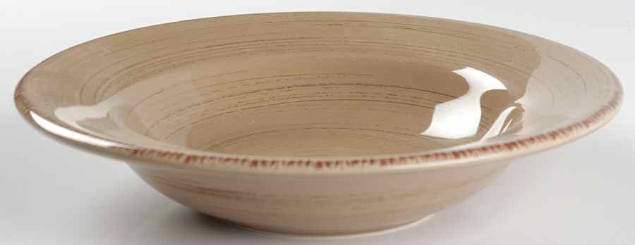 Sonoma Tan Large Rim Soup Bowl by Tag Ltd-1