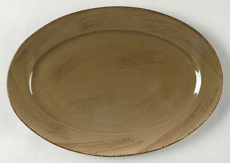 Sonoma Olive 12" Oval Serving Platter by Tag Ltd-1