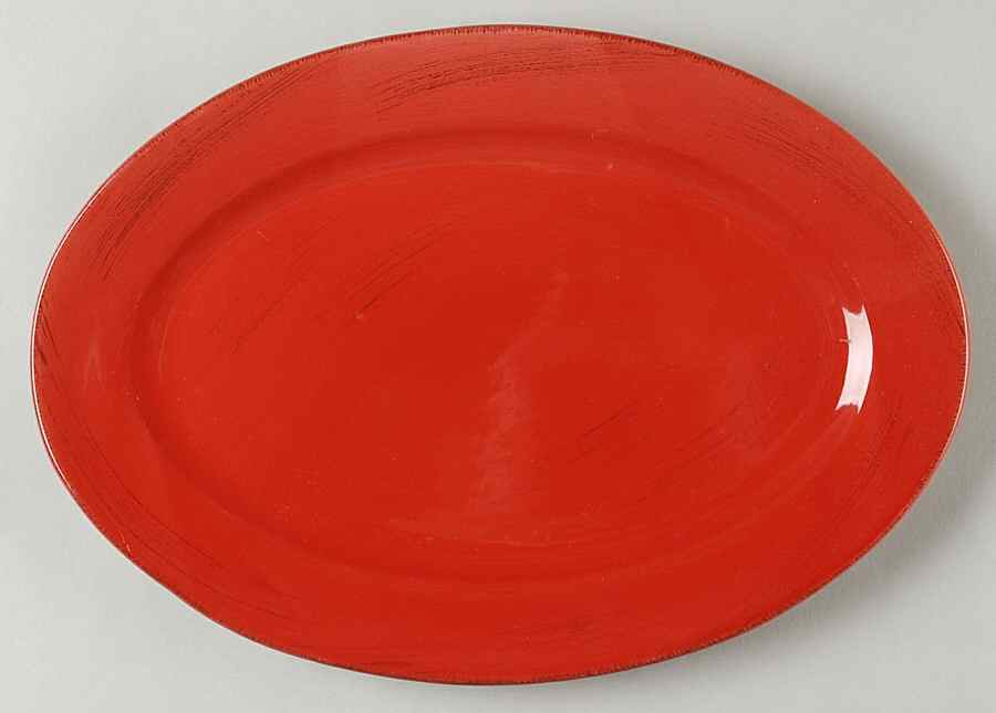Sonoma Red 12" Oval Serving Platter by Tag Ltd-1