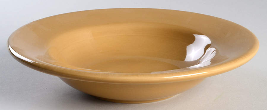 Sonoma 2 Mustard Large Rim Soup Bowl by Tag Ltd-1