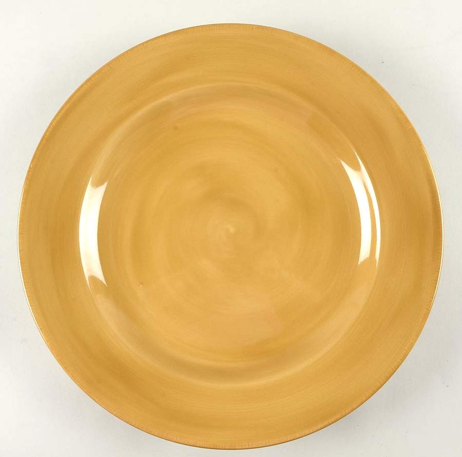 Sonoma 2 Mustard 14" Chop Plate (Round Platter) by Tag Ltd-1