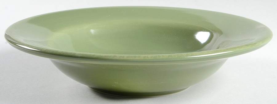 Sonoma 2 Green Large Rim Soup Bowl by Tag Ltd-1