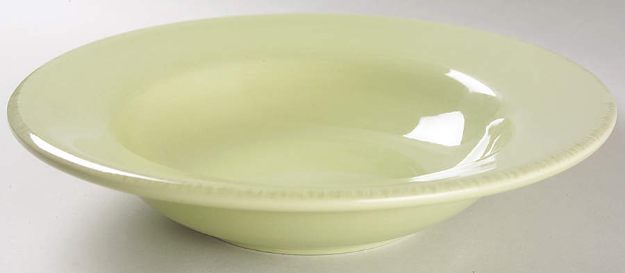 Sonoma 2 Light Green Large Rim Soup Bowl by Tag Ltd-1