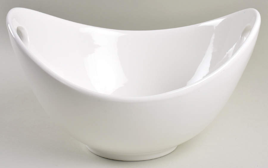 Aurora 11" Large Salad Serving Bowl by Ten Strawberry Street-1