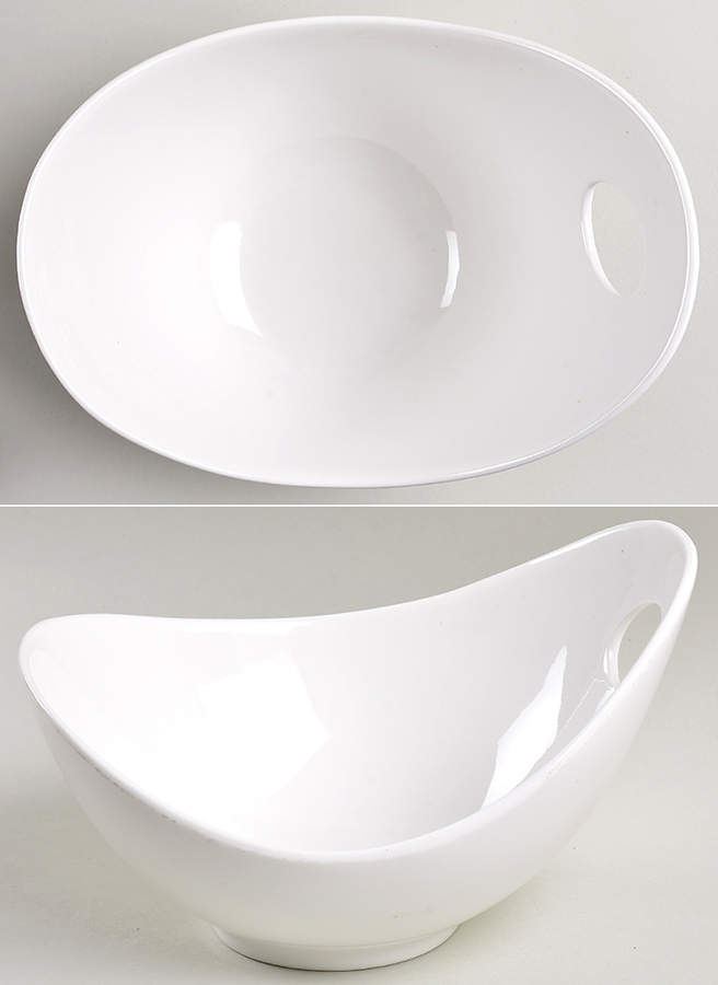 Aurora 7" Oval Vegetable Bowl by Ten Strawberry Street-1