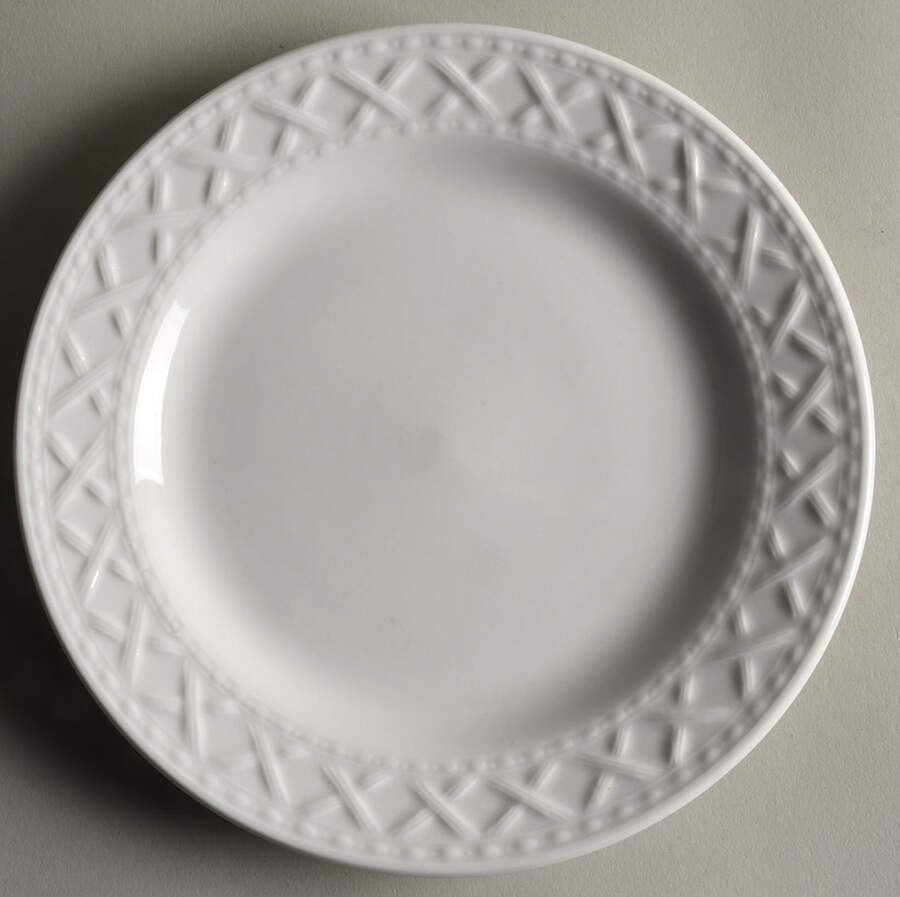 Havana Weave Salad/Dessert Plate by Ten Strawberry Street-1