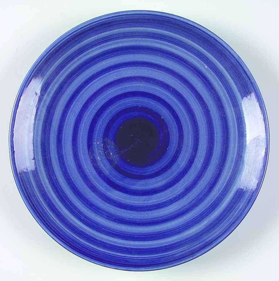 Swirl Blue Salad Plate by Tabletops Unlimited-1