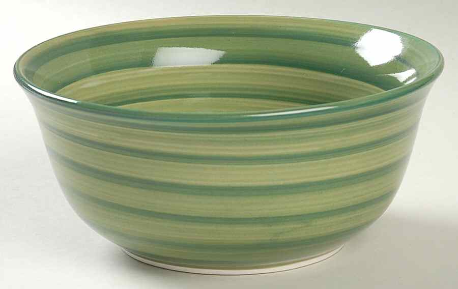 Swirl Green Coupe Cereal Bowl by Tabletops Unlimited-1