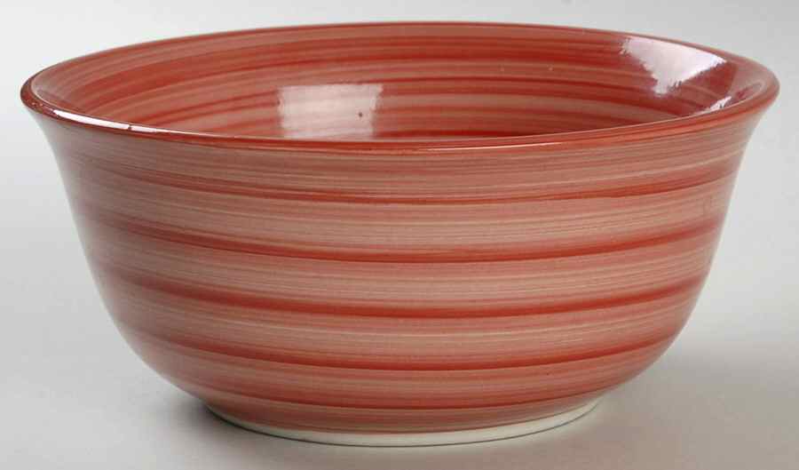 Swirl Red Coupe Cereal Bowl by Tabletops Unlimited-1