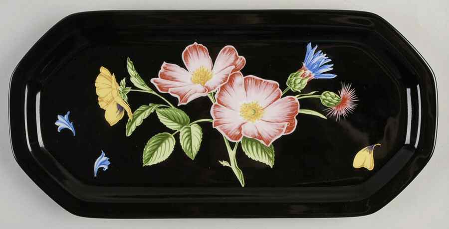 Wildflowers 13" Rectangular Tray by Tiffany-1